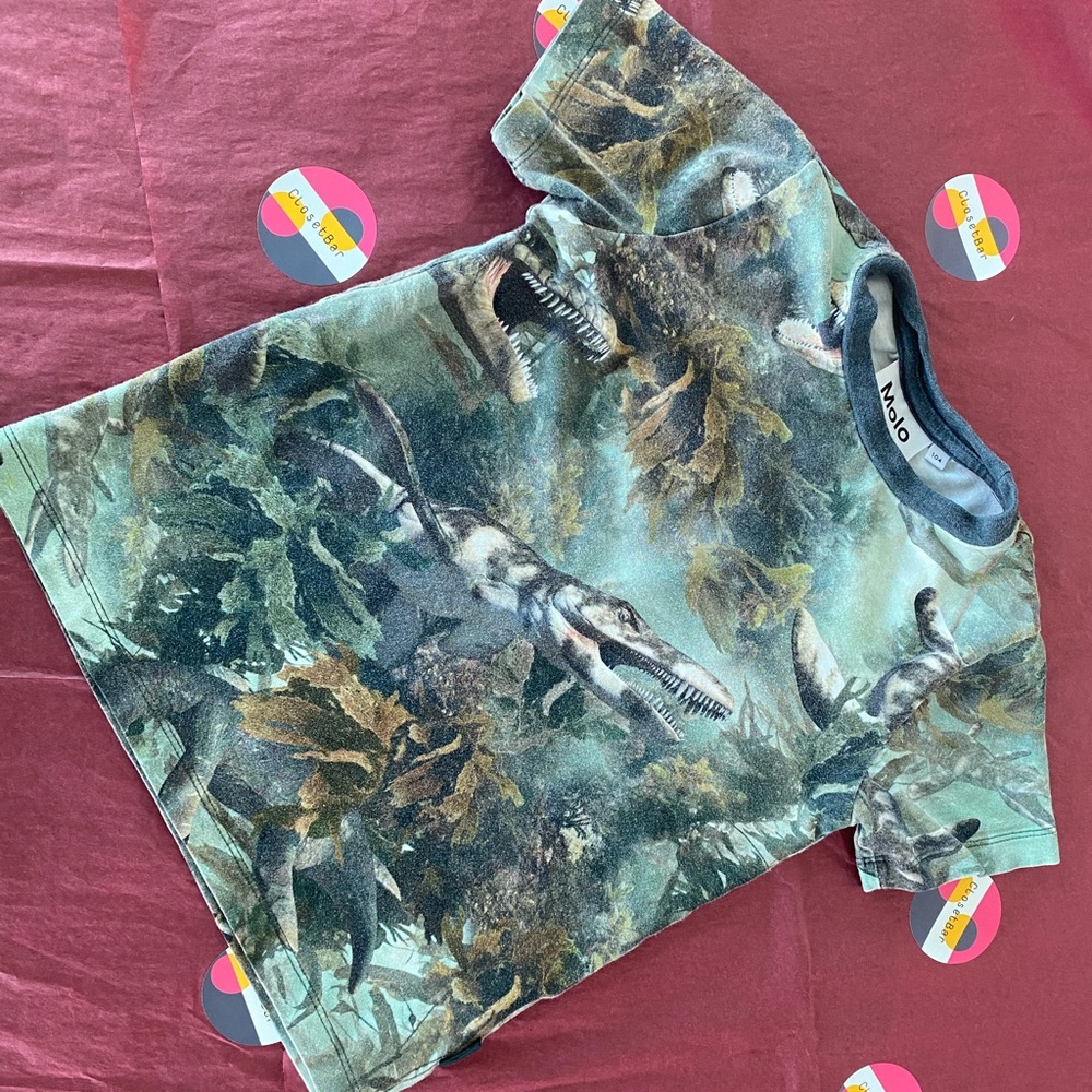 MOLO BOY’S JUNGLE THEME TSHIRT SIZE 3T-4T